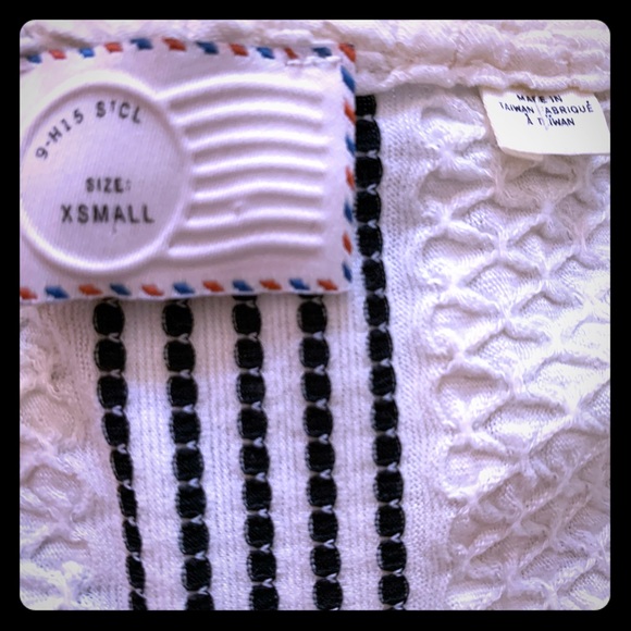 Anthropologie Postmark Textured Peplum Top XS - Picture 7 of 9